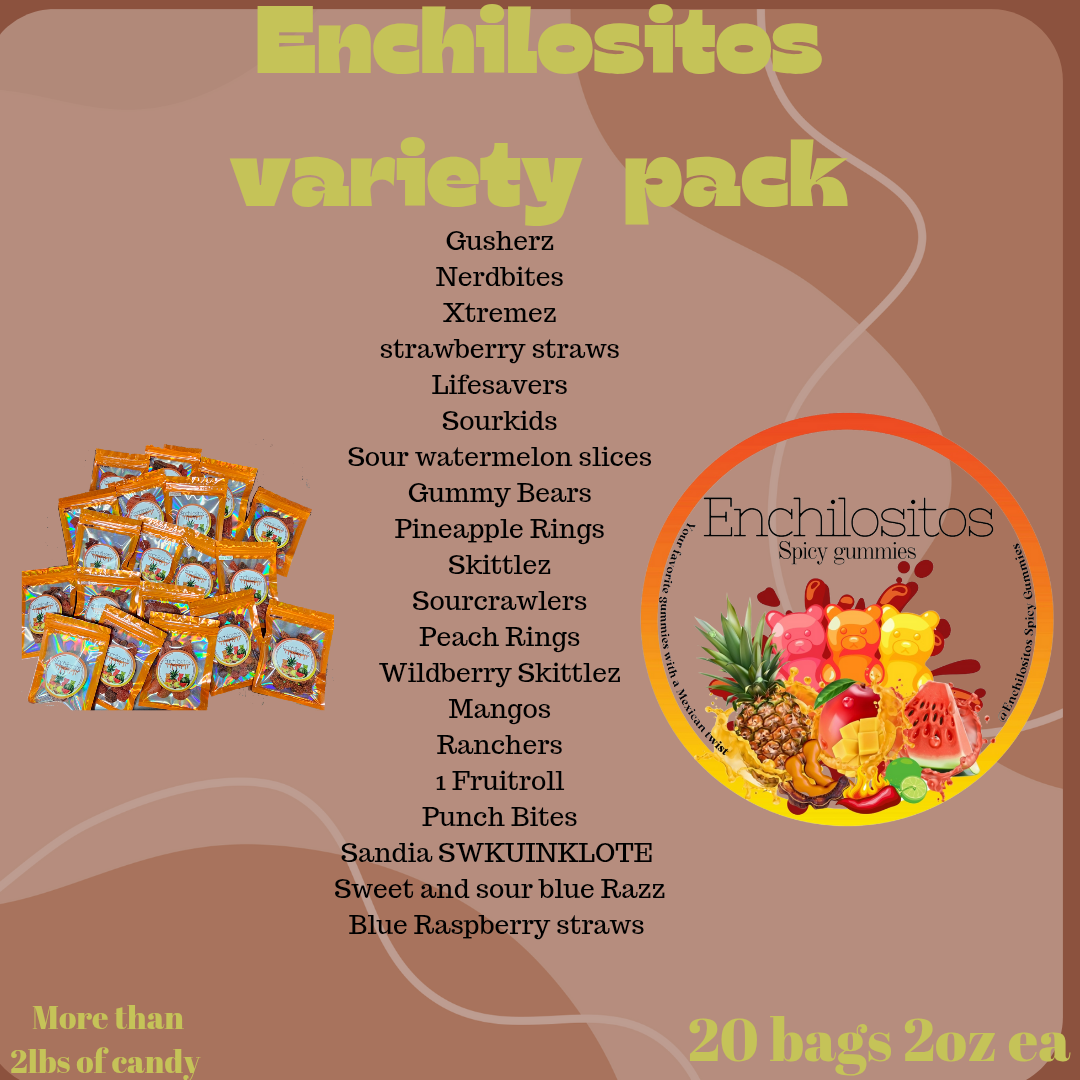 Enchilositos variery 20 pack