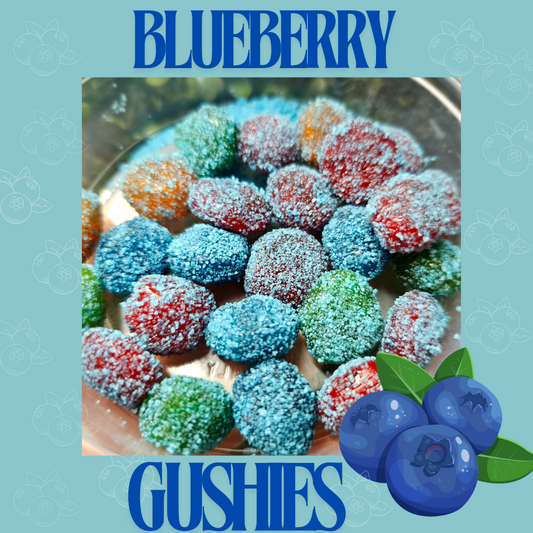 Sour Blue Razz Gushies